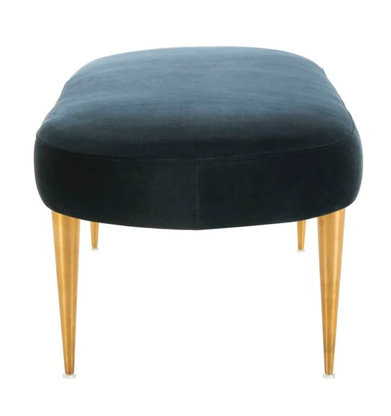 Safavieh Corinne Oval Bench - Navy - Image 4