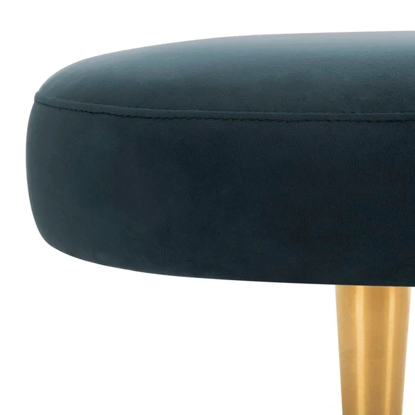 Safavieh Corinne Oval Bench - Navy - Image 5