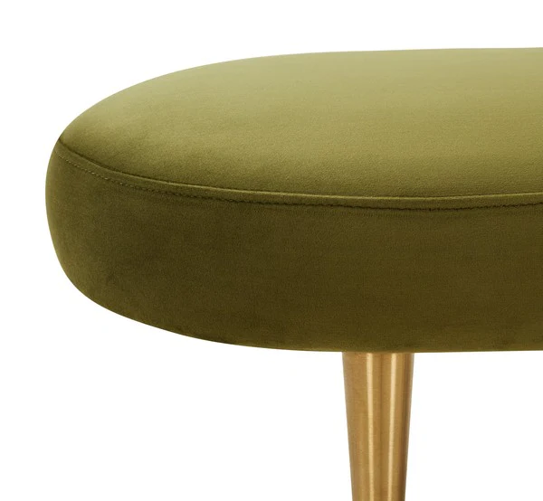 Safavieh Corinne Oval Bench - Olive - Image 5