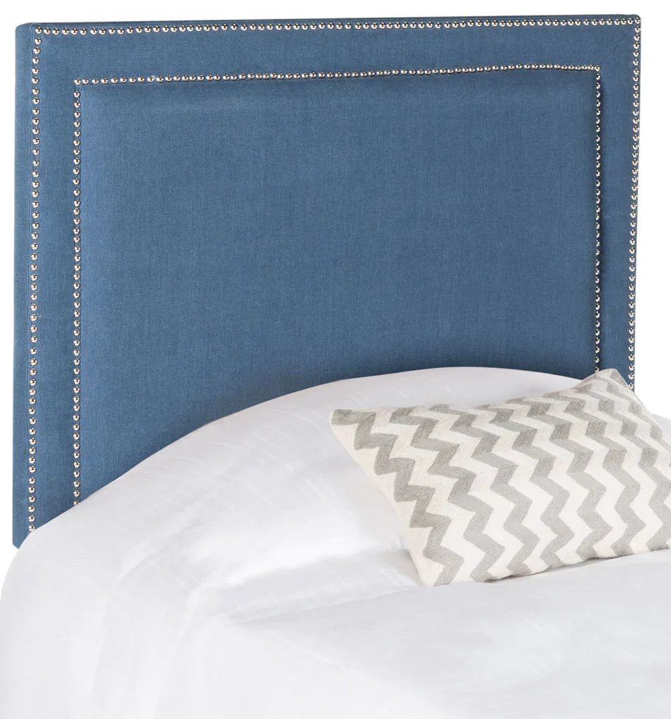 Safavieh Cory Twin Headboard Twin Size - Steel Blue - Image 2