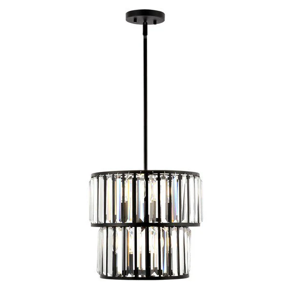 Safavieh Crissa Chandelier - Black - Image 2