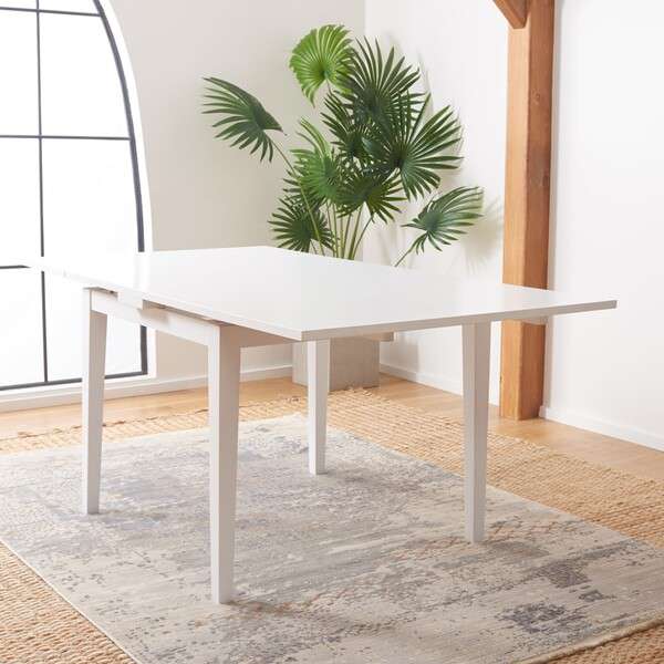 Safavieh Cullen Extension Dining Table - White - Image 4
