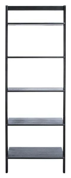 Safavieh Cullyn 5 Tier Leaning Etagere - Black - Image 2