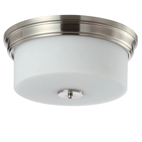 Safavieh Dalen Flush Mount - Brush Nickel - Image 2
