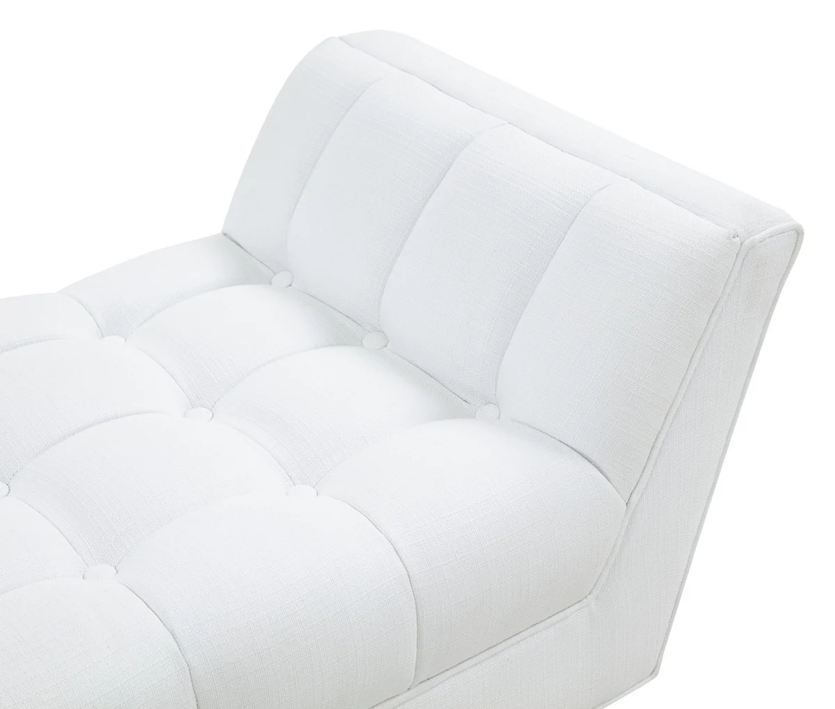 Safavieh Damian Tufted Bench - White - Image 5