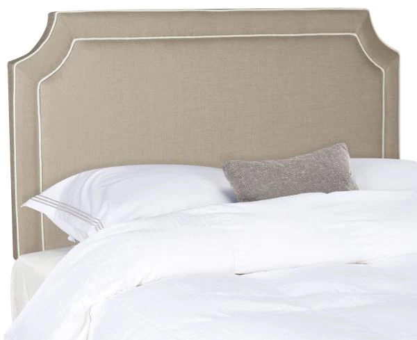 Safavieh Dane Full Headboard Full Size - Oyster Grey - Image 2