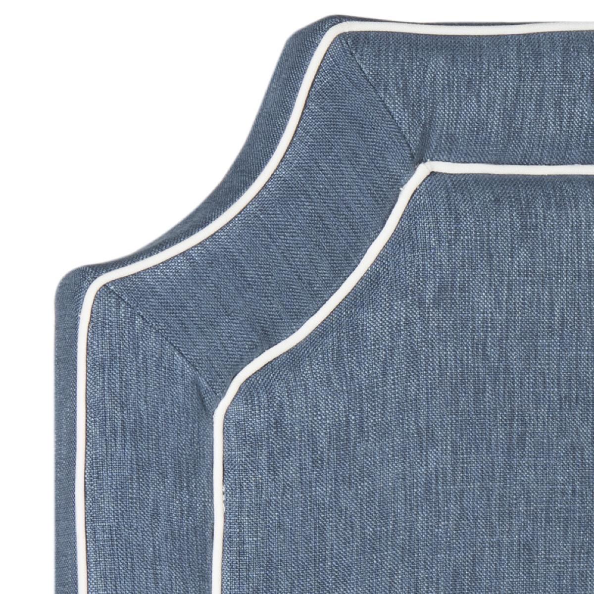 Safavieh Dane Queen Headboard Queen Size - Navy - Image 3