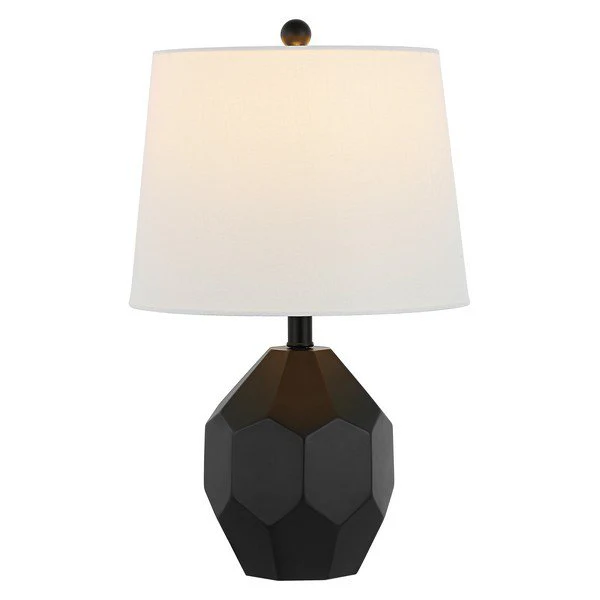 Safavieh Danilo, 19.5 Inch, Black, Resin Table Lamp - Black - Image 2