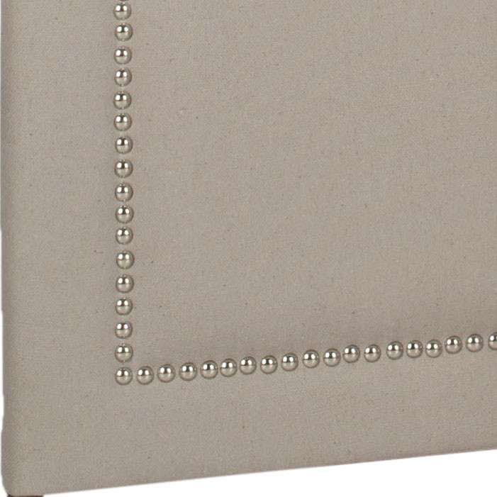 Safavieh Darcy Screen - Silver Nail Heads - Taupe - Image 2