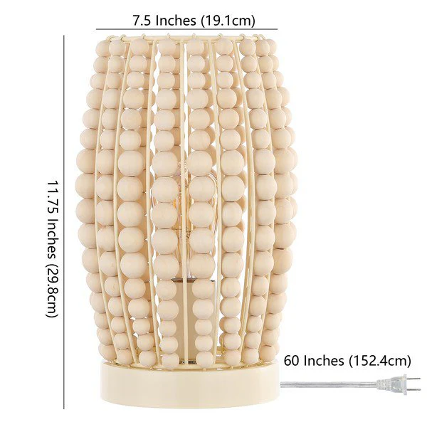 Safavieh Darrow Table Lamp - White - Image 3