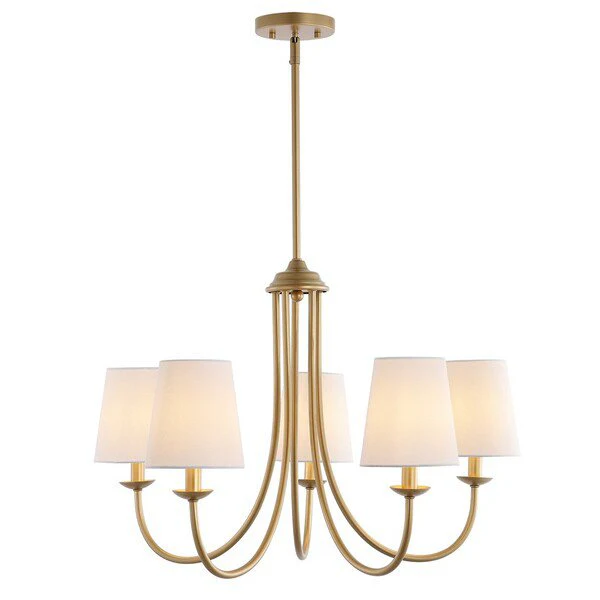 Safavieh Darryn Chandelier - Gold - Image 2
