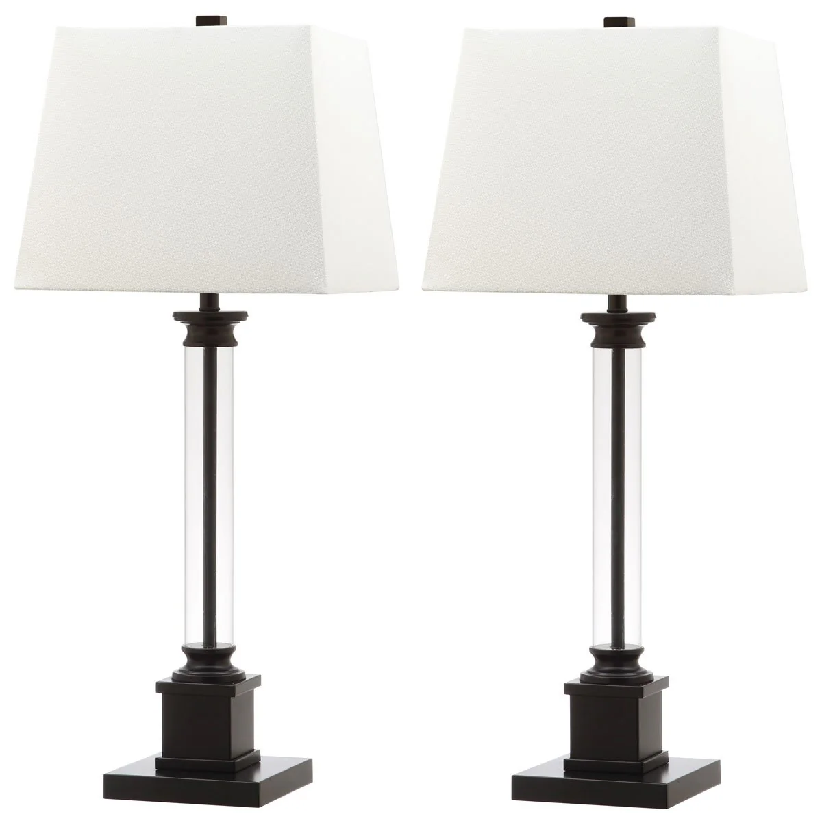 Safavieh Davis 30.5-Inch H Table Lamp Set Of 2 - Black - Image 2