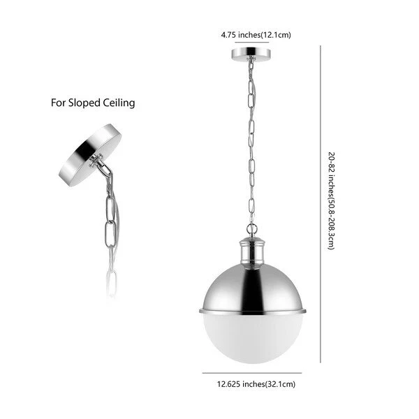 Safavieh Daylily Pendant - Chrome - Image 3