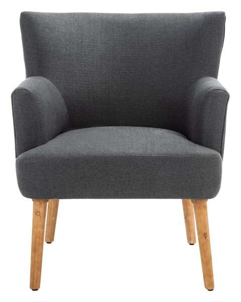 Safavieh Delfino Accent Chair - Dark Gray - Image 2