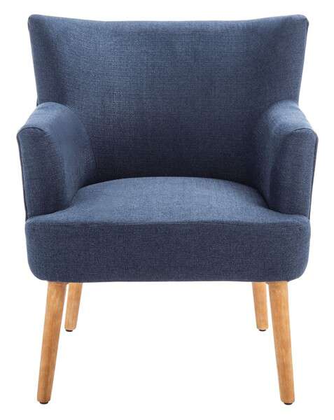Safavieh Delfino Accent Chair - Navy - Image 2