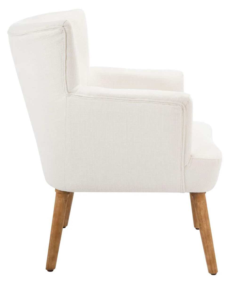 Safavieh Delfino Accent Chair - White - Image 4