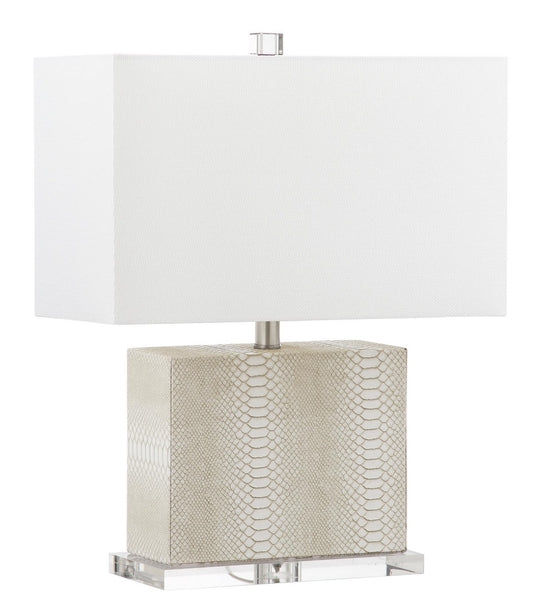 Safavieh Delia 20.5-Inch H Table Lamp - Cream - Image 2