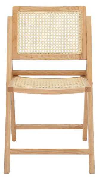 Safavieh Desiree Cane Folding Dining Ch Set Of 2 - Natural - Image 2