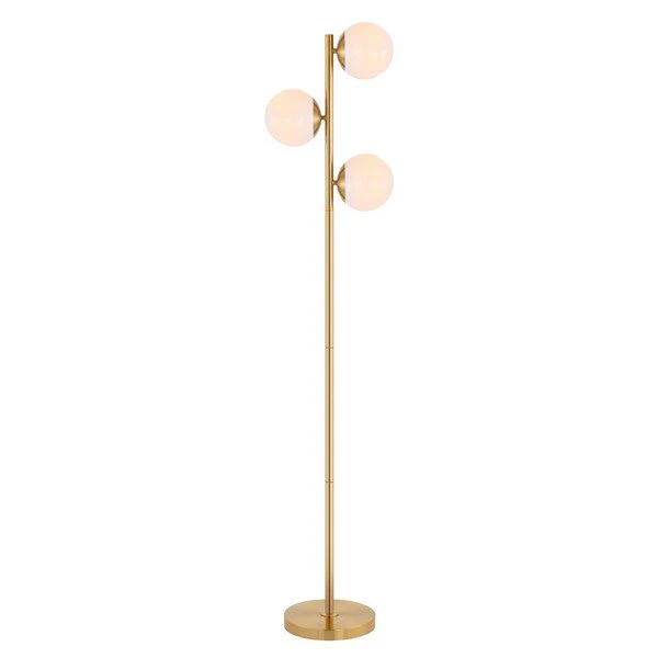 Safavieh Devlyn Floor Lamp - Brass Gold - Image 2