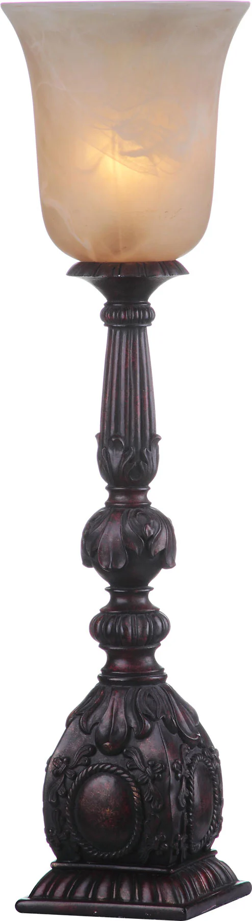 Safavieh Dion 27.5-Inch H Arifact Table Lamp Set Of 2 - Oil Rubbed Bronze (Black) - Image 2