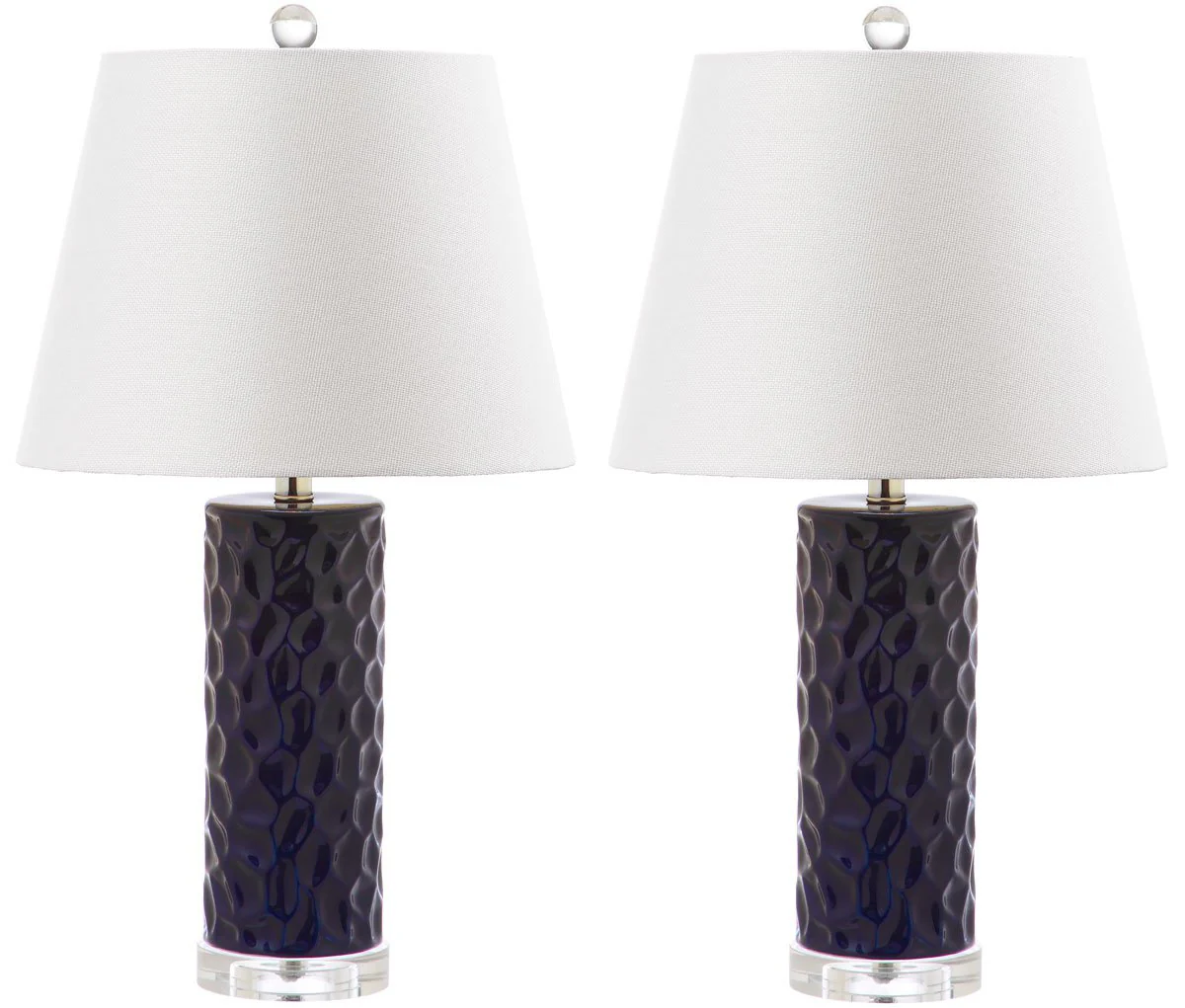 Safavieh Dixon 23.5-Inch H Navy Table Lamp Set Of 2 - Navy - Image 2