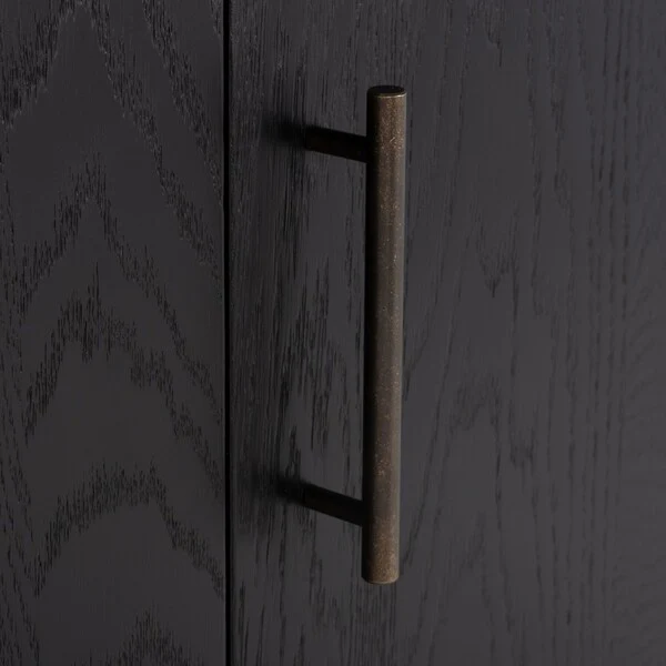 Safavieh Doderick Mid-Century Media Sta - Black - Image 4