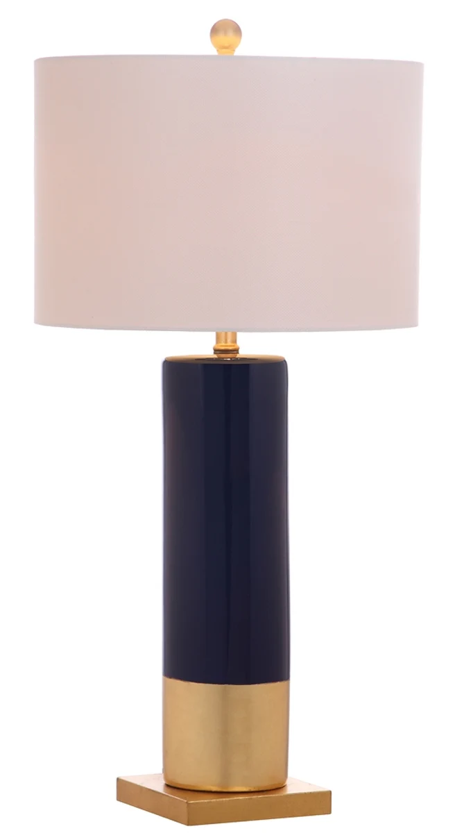 Safavieh Dolce 31-Inch H Table Lamp Set Of 2 - Navy - Image 2