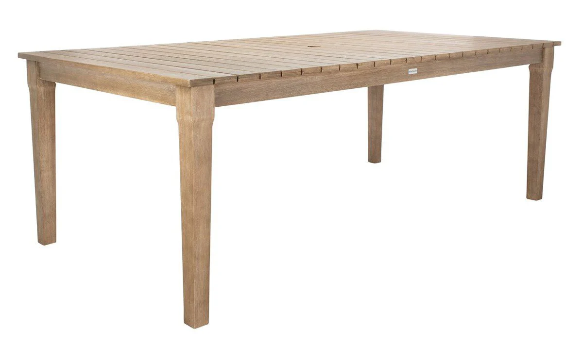 Safavieh Dominica Outdoor Dining Table - Natural - Image 3