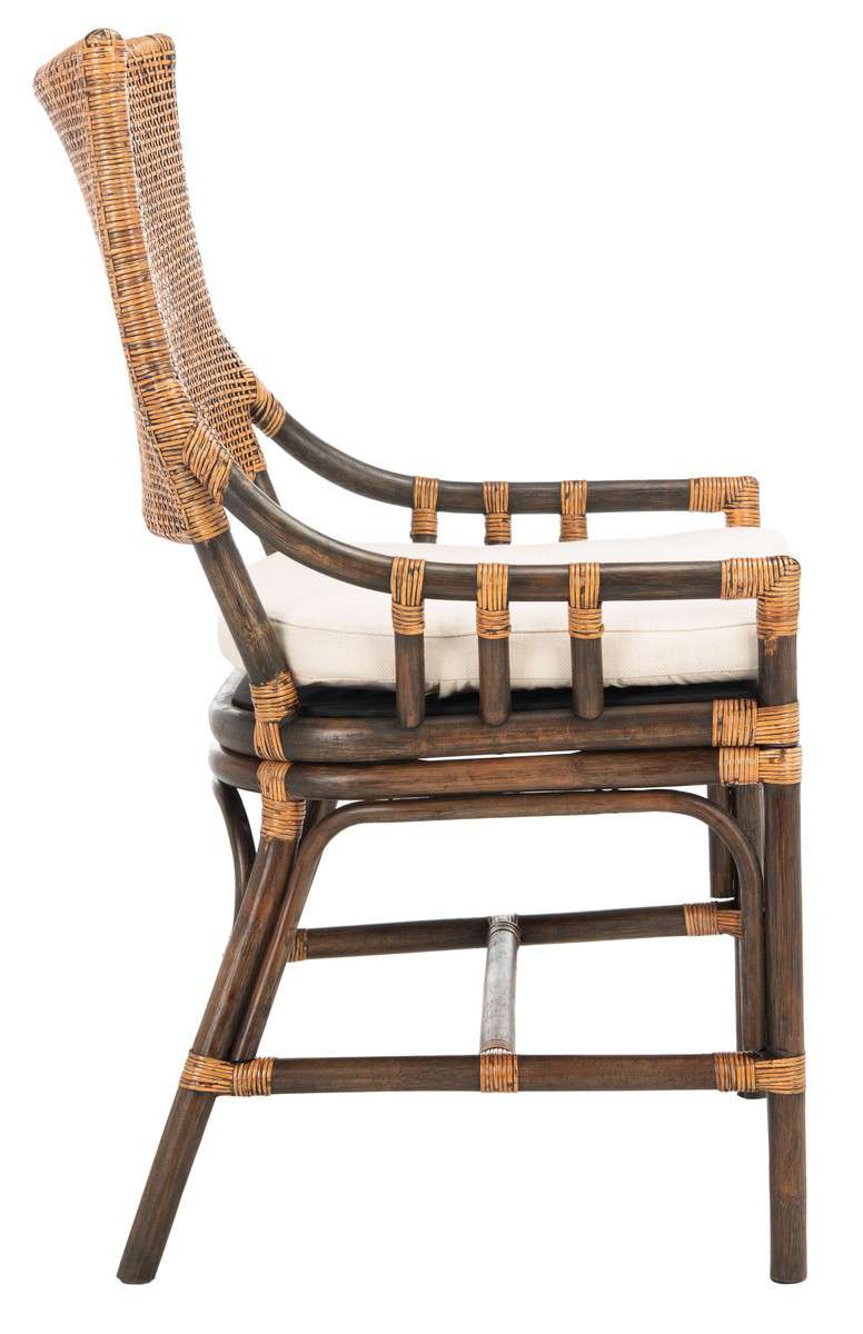 Safavieh Donatella Rattan Chair - Natural Wash - Image 4
