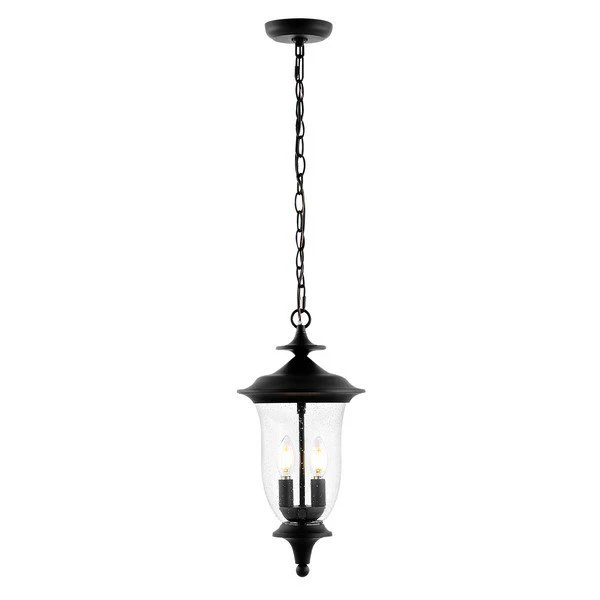 Safavieh Dowell Outdoor Pendant - Black - Image 2