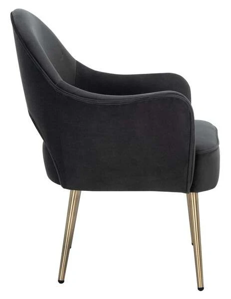Safavieh Dublyn Accent Chair - Black - Image 3