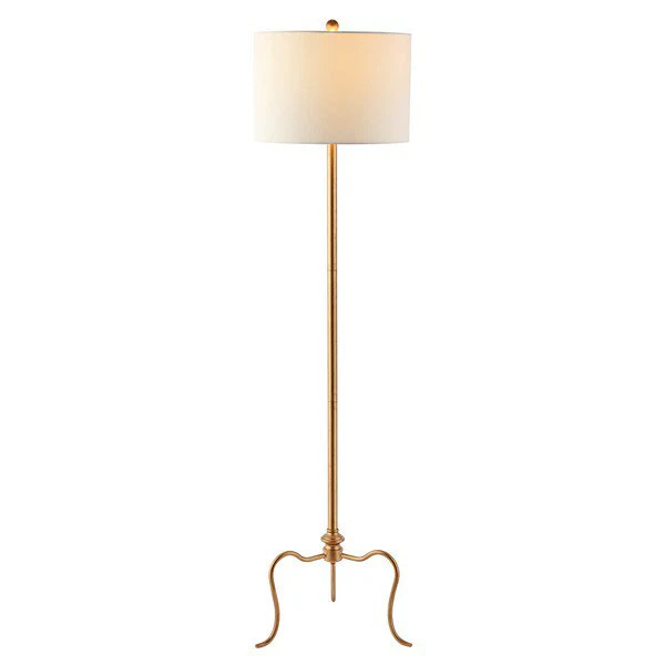 Safavieh Earie Floor Lamp - Antique Gold - Image 2
