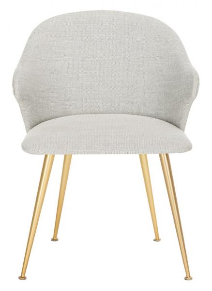Safavieh Edmond Arm Chair - Light Gray - Image 2