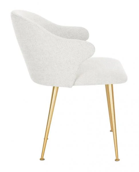 Safavieh Edmond Arm Chair - Light Gray - Image 4