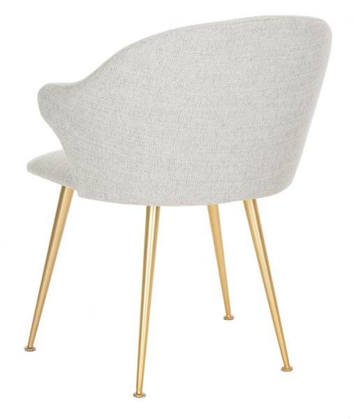 Safavieh Edmond Arm Chair - Light Gray - Image 5