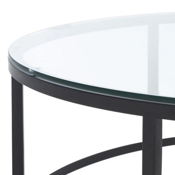 Safavieh Edmund Cocktail Table - Black - Image 5