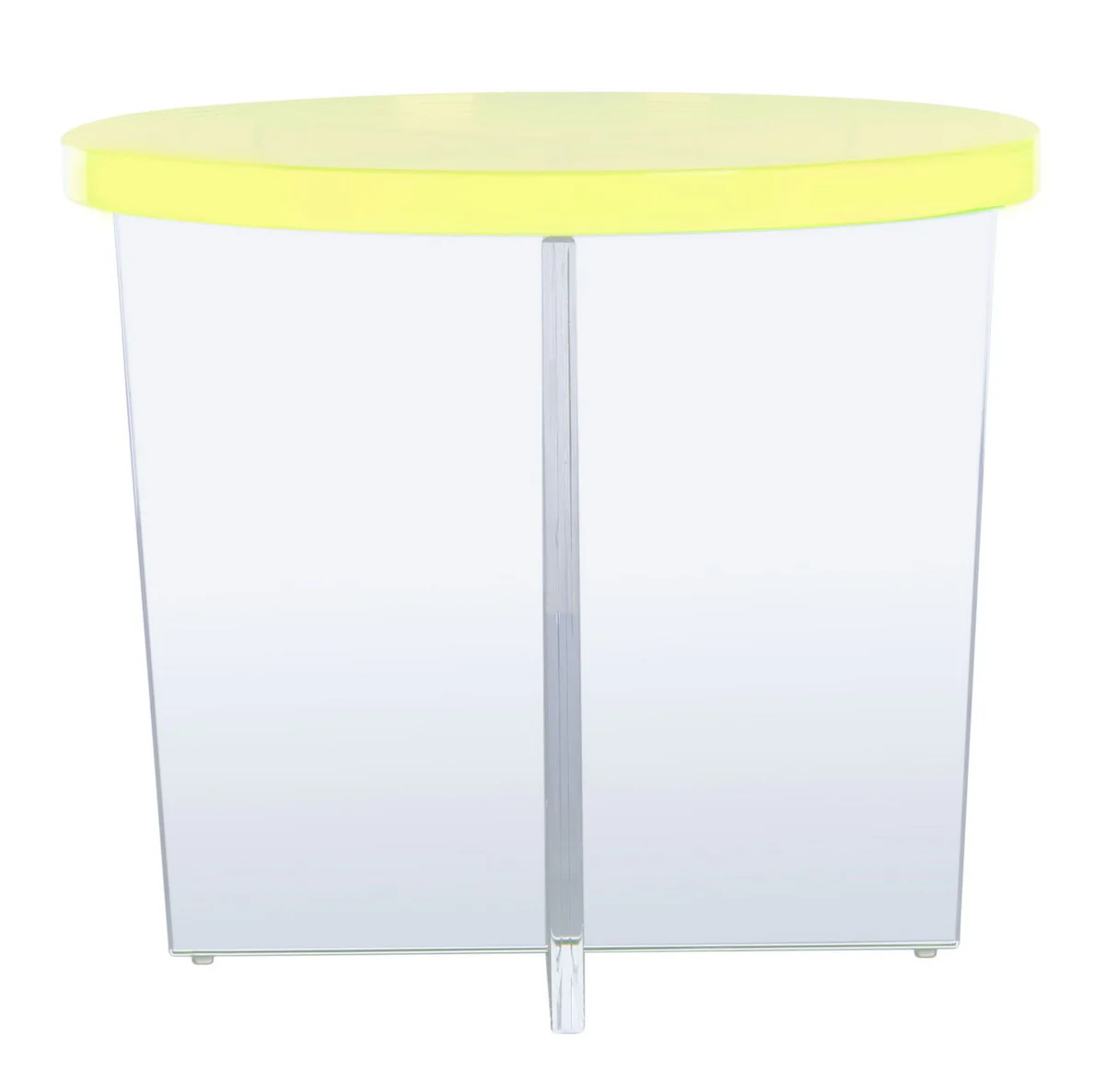 Safavieh Edwards Acryllic Accent Table - Neon - Image 3