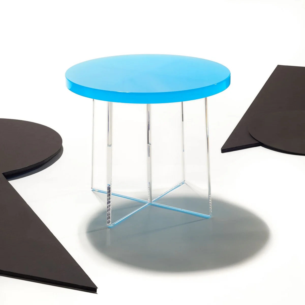 Safavieh Edwards Acryllic Accent Table - Turquoise - Image 4