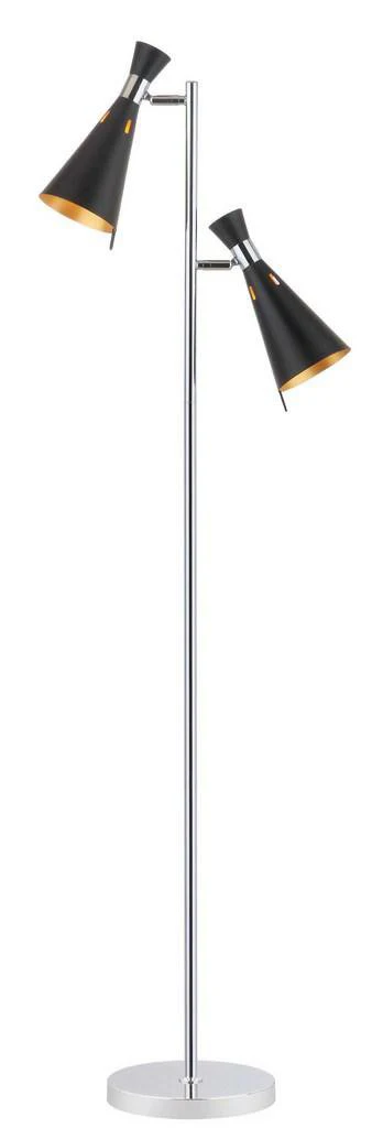 Safavieh Efisio Floor Lamp - Chrome - Image 3