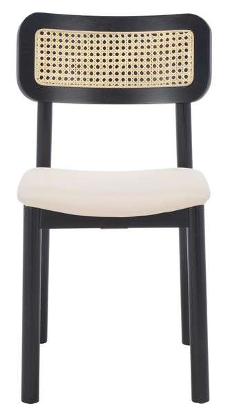 Safavieh Egon Dining Chair Set Of 2 - Black - Image 2