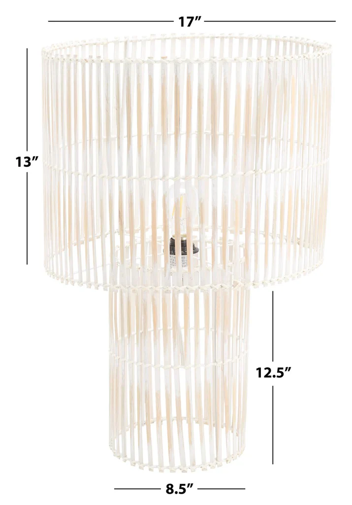 Safavieh Elara Table Lamp - White - Image 2