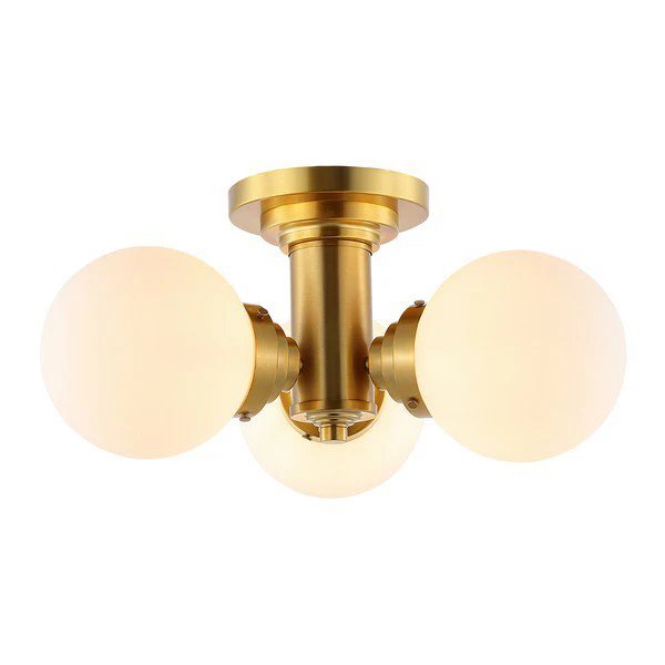 Safavieh Elenna Flush Mount - Gold - Image 2