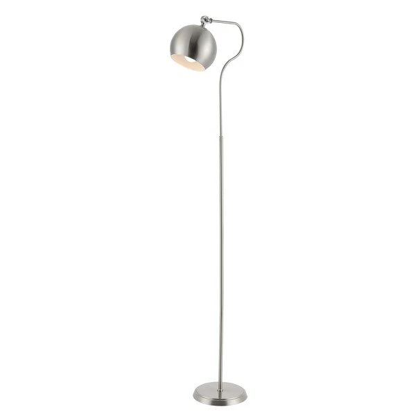 Safavieh Elijah Iron Floor Lamp - Nickel - Image 2