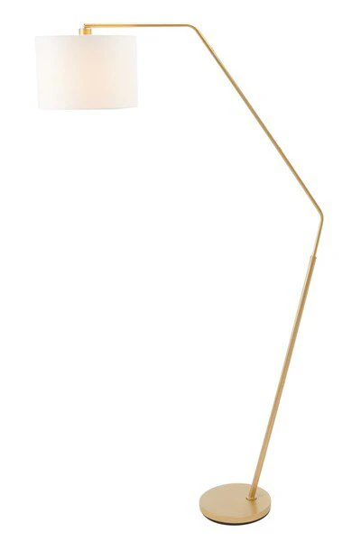 Safavieh Elis Floor Lamp - Gold - Image 2