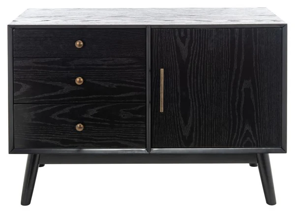 Safavieh Elissa Mid-Century Sm Media - Black - Image 2