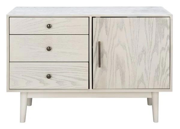 Safavieh Elissa Mid-Century Sm Media - White Washed - Image 2