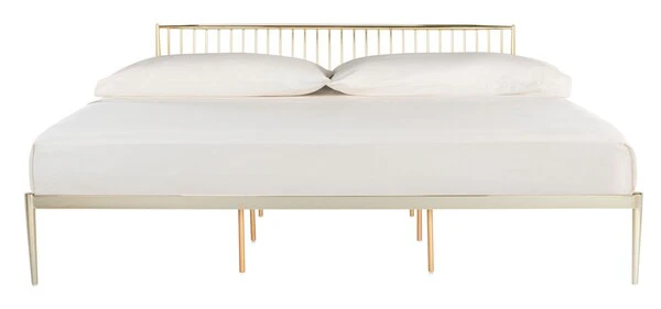 Safavieh Eliza Metal Bed - Gold - Image 2