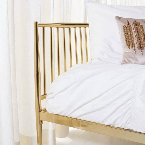 Safavieh Eliza Metal Bed - Gold - Image 3