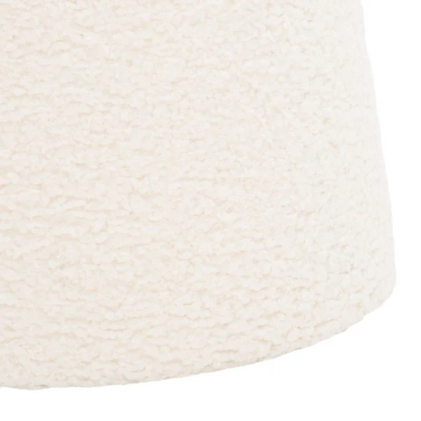 Safavieh Ellerose Ottoman - Ivory - Image 5