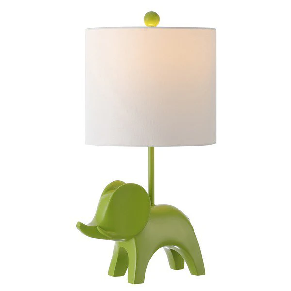 Safavieh Ellie Elephant Lamp - Green - Image 2